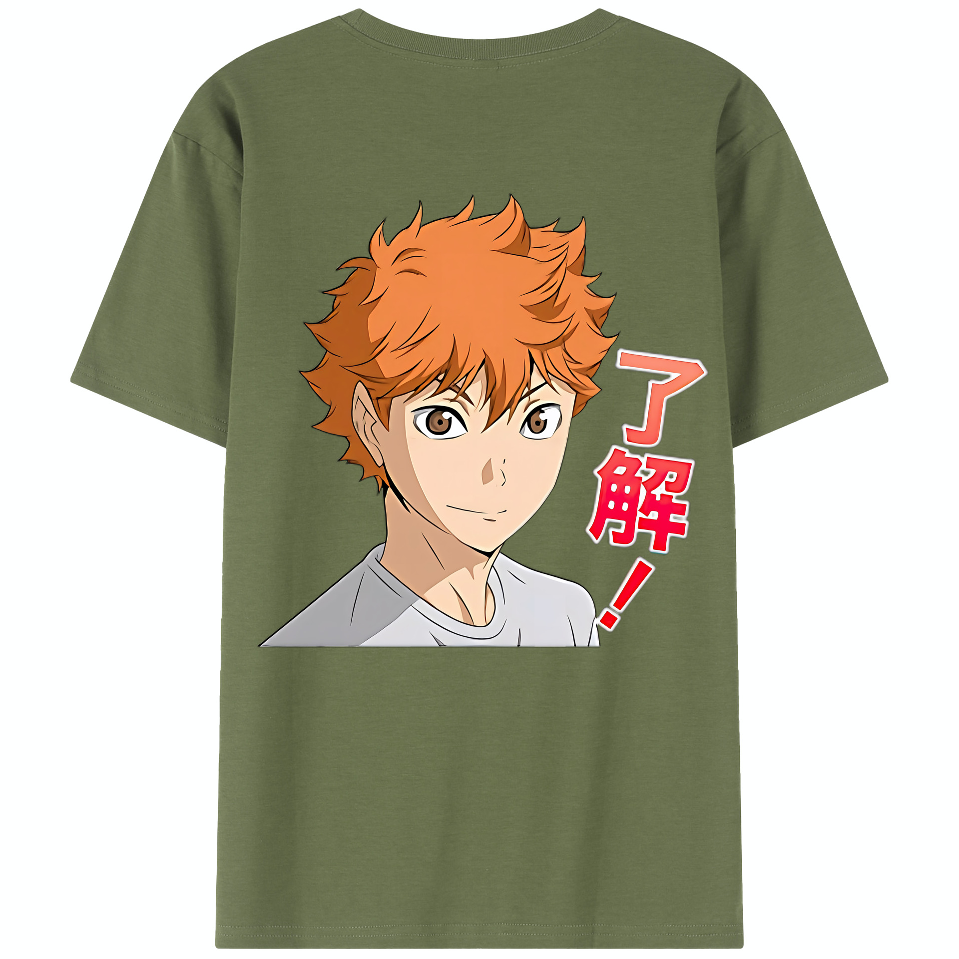 （画像用） ハイキュー!! Haikyu!! 綿100％半袖Tシャツ（背面プリント）